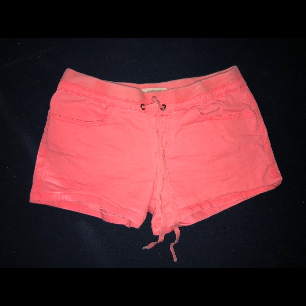Hot pink shorts